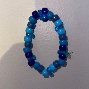 Handmade blue bracelet 🌊